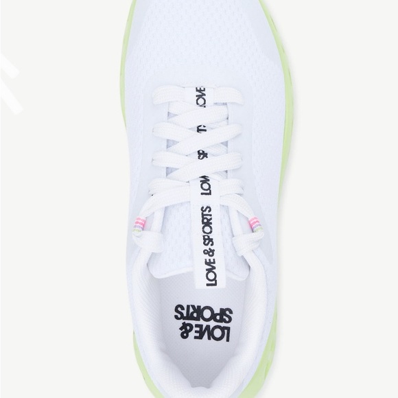 Love & Sports Women's Lace-Up Tech Running Sneakers - Picture 4 of 5